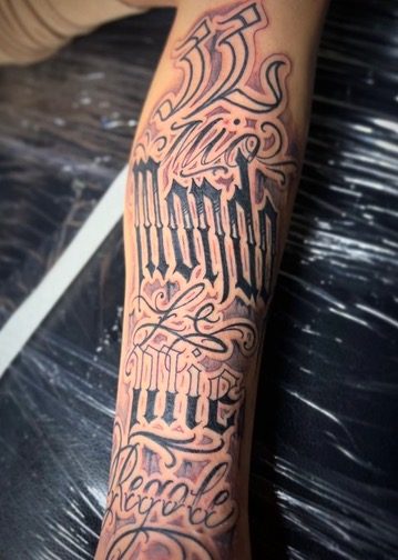 Tatuaje black n grey, Mr Otaf Torrelavega